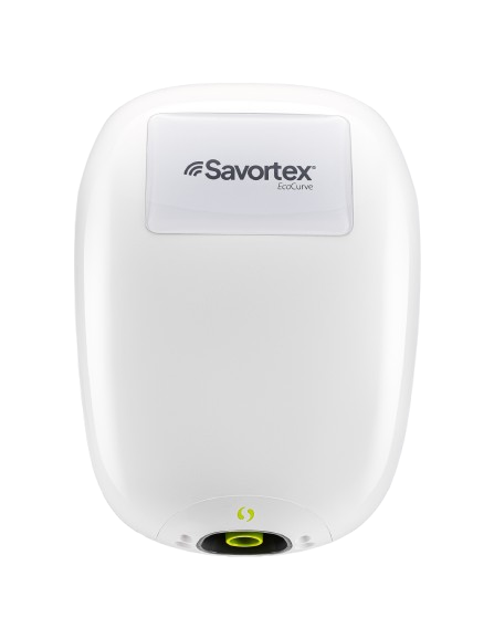 SAVORTEX EcoCurve 550A energy-efficient commercial hand dryer
